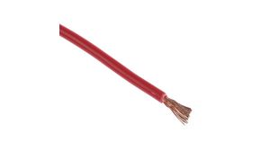 Stranded Wire PVC 1.5mm² Annealed Copper Red H07V-K 100m